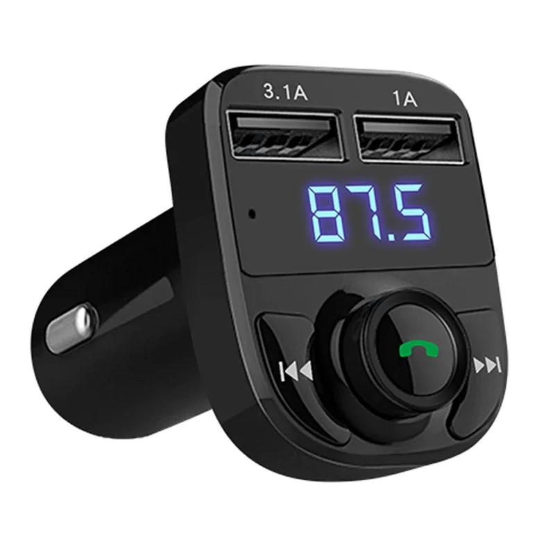 FM transmitter LED frequency display detail