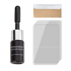 Windscreen repair kit — bottle of black glass repair resin