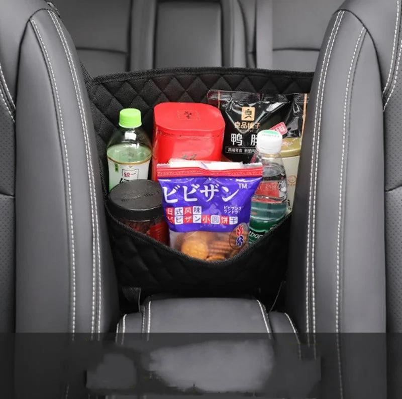 Between-Seats Car Storage Net