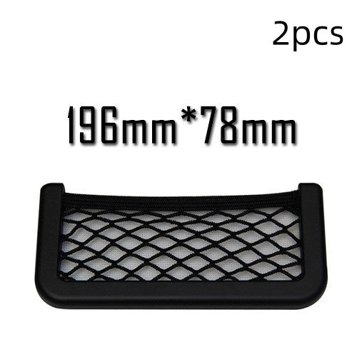 Stick-On Mesh Phone Pocket