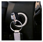 Crystal ring trim used around a key ignition