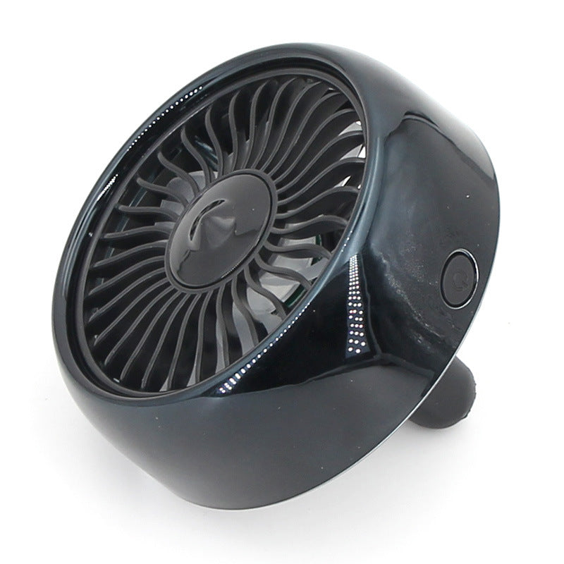 USB Car Vent Fan with LED Ring