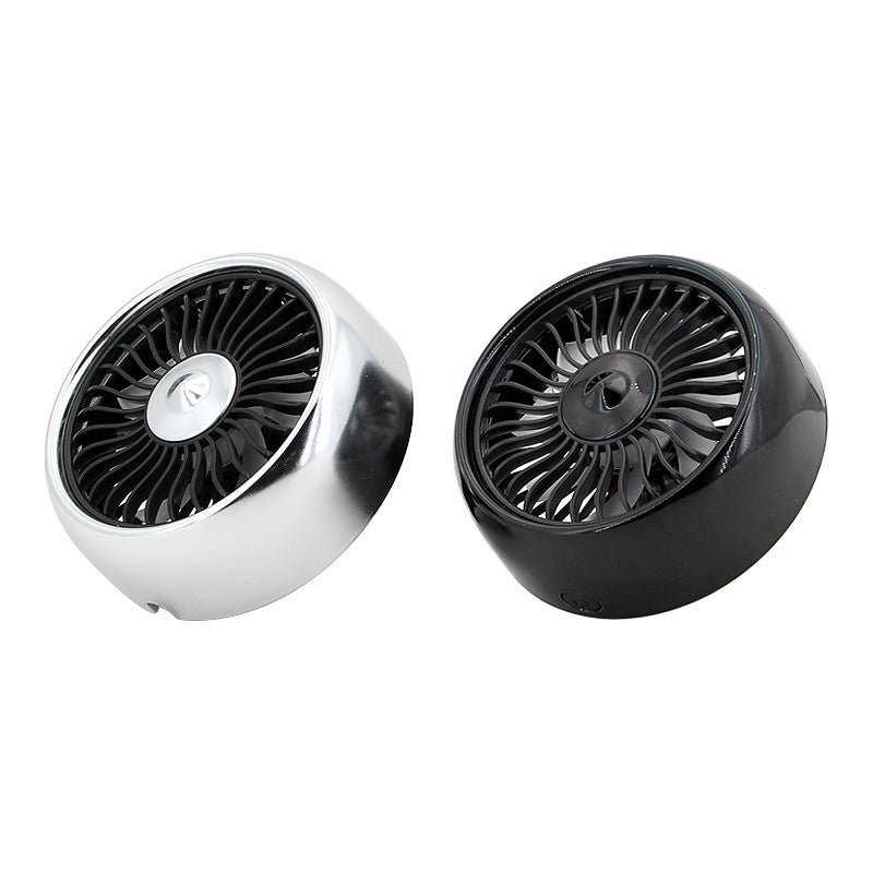 USB Car Vent Fan with LED Ring