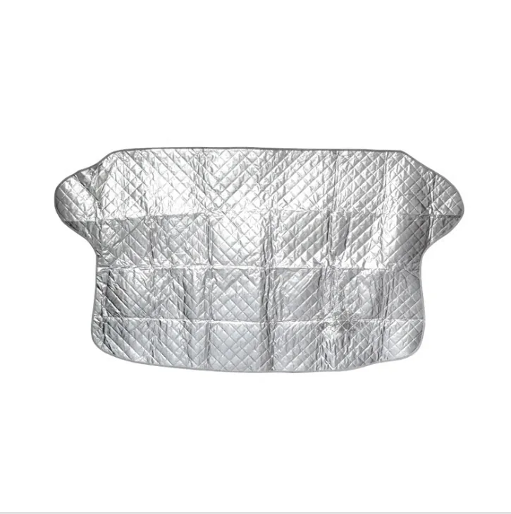 Windscreen snow cover laid flat, full shape
