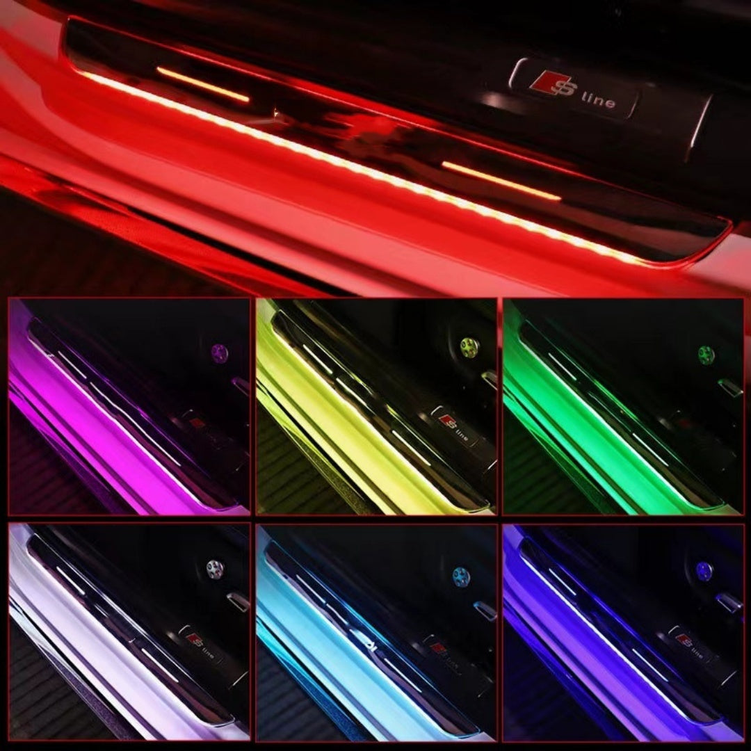 Illuminated LED Door Sill Plates