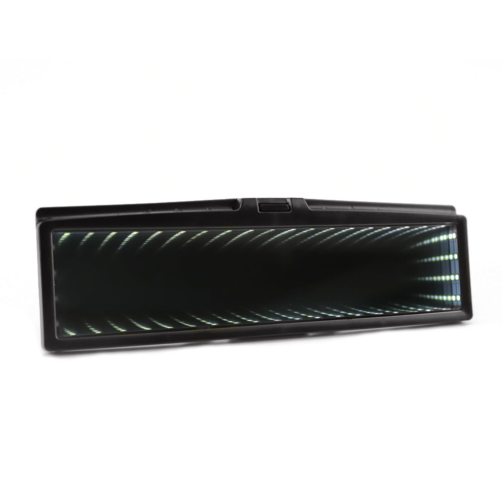 Clip-On Rearview Mirror with Ambient Glo