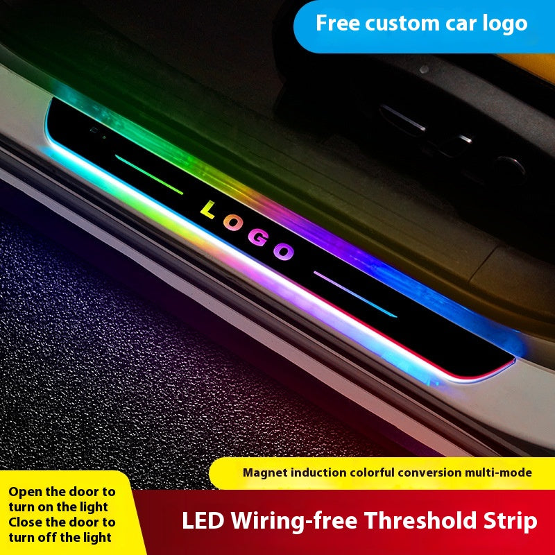Illuminated LED Door Sill Plates