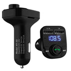 FM transmitter fitted in car dashboard socket