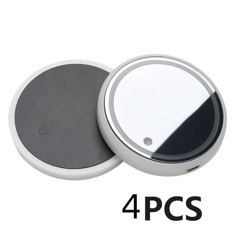 LED cup holder mats, four-piece pack