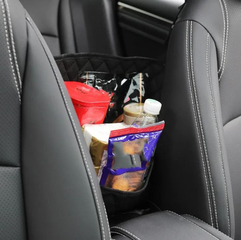 Between-Seats Car Storage Net