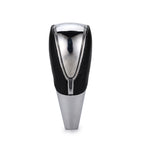 Chrome and black LED gear shift knob, unlit