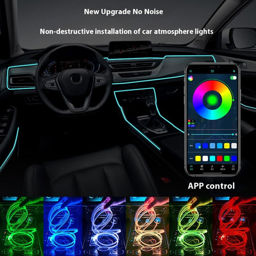 64-Colour Fiber Optic Ambient Light