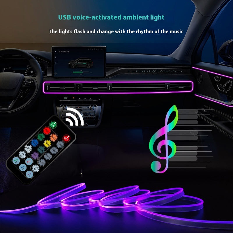 64-Colour Fiber Optic Ambient Light