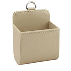 Hanging storage bag in beige