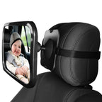 Car Baby Rear View Mirror showing rear seat view