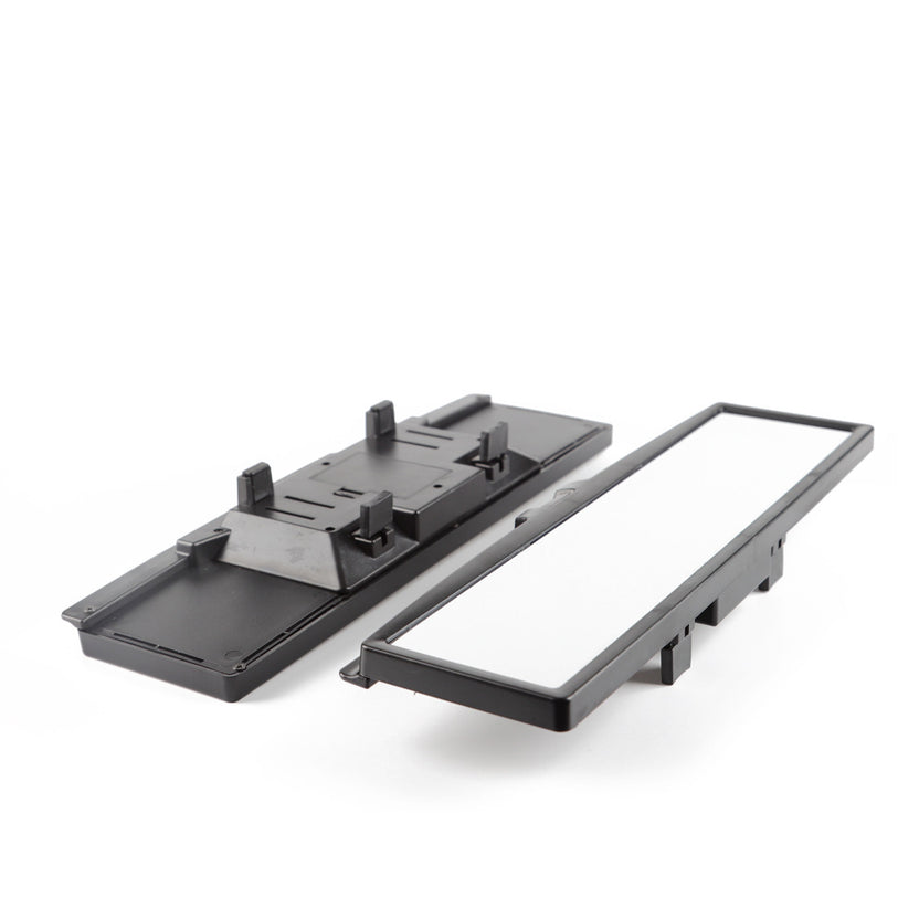 Clip-on rearview mirror and its clamp bracket