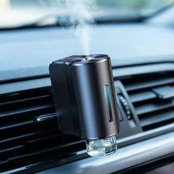 Smart doftspridare för bilen – startar och stannar av sig själv, ventilfäste