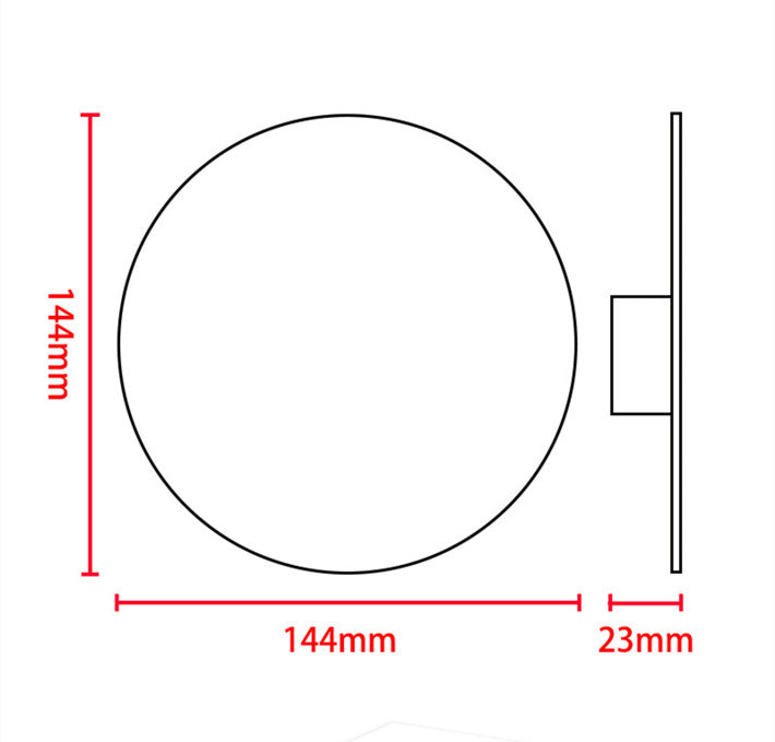 Rear Window LED Smiley Light