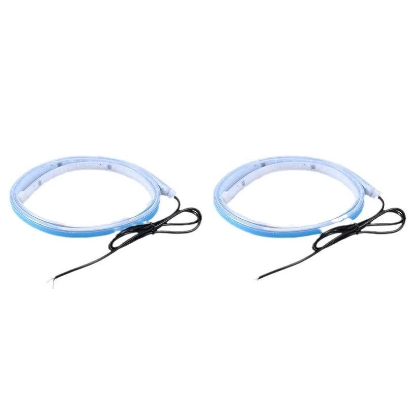 Moving dual-colour ambient strip, design A