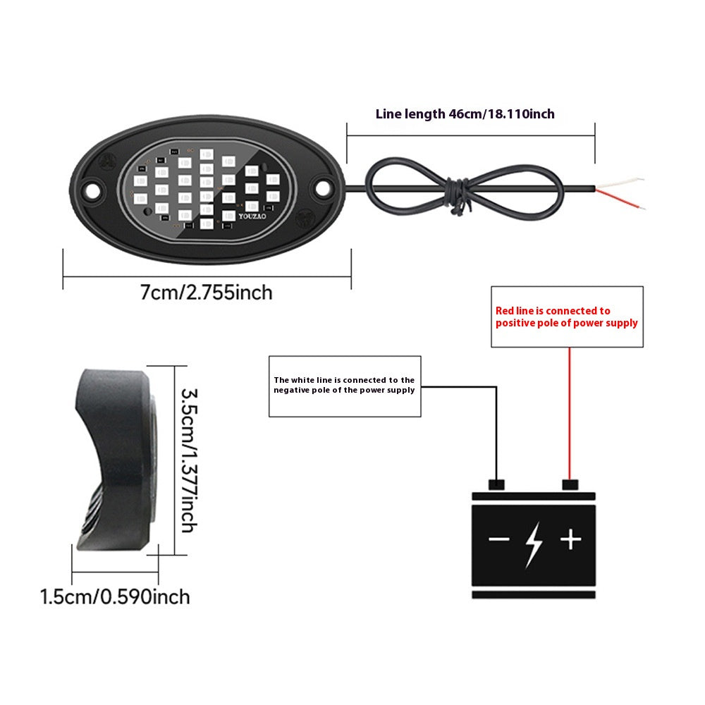 Car Underbody Glow Light