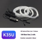 Fibre optic ambient light kit, 3 m line plus 1 m line for console and two doors