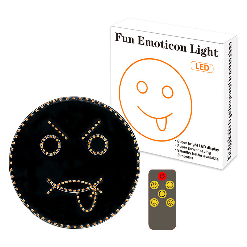 Rear Window LED Smiley Light