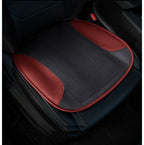 Ventilated cooling seat cushion with red trim