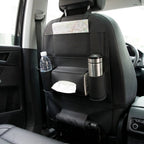 Leather Car Seat Organizer - in use