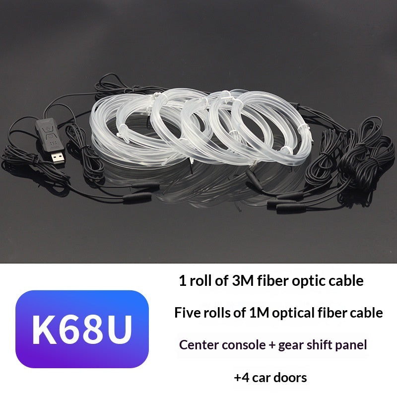 64-Colour Fiber Optic Ambient Light