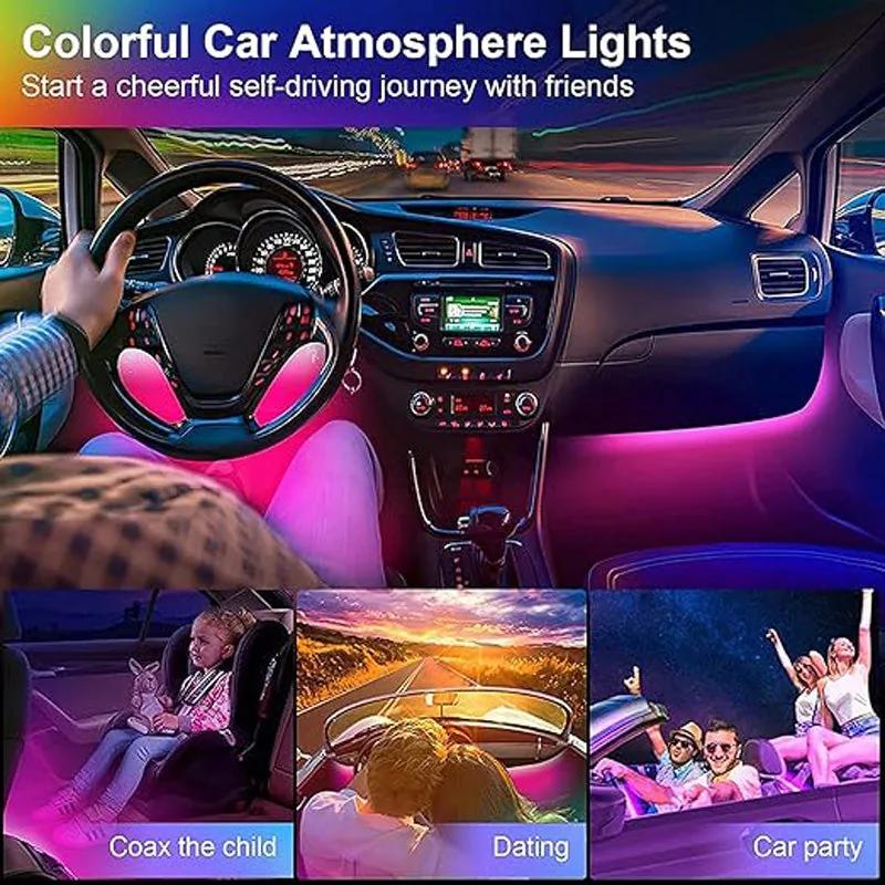 LED strip kit controlled from its phone app