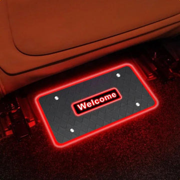 RGB ambientbelysning för bilens fotbrunnar – ljudsynk, appstyrning, USB