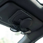Car Visor Glasses Holder - in use