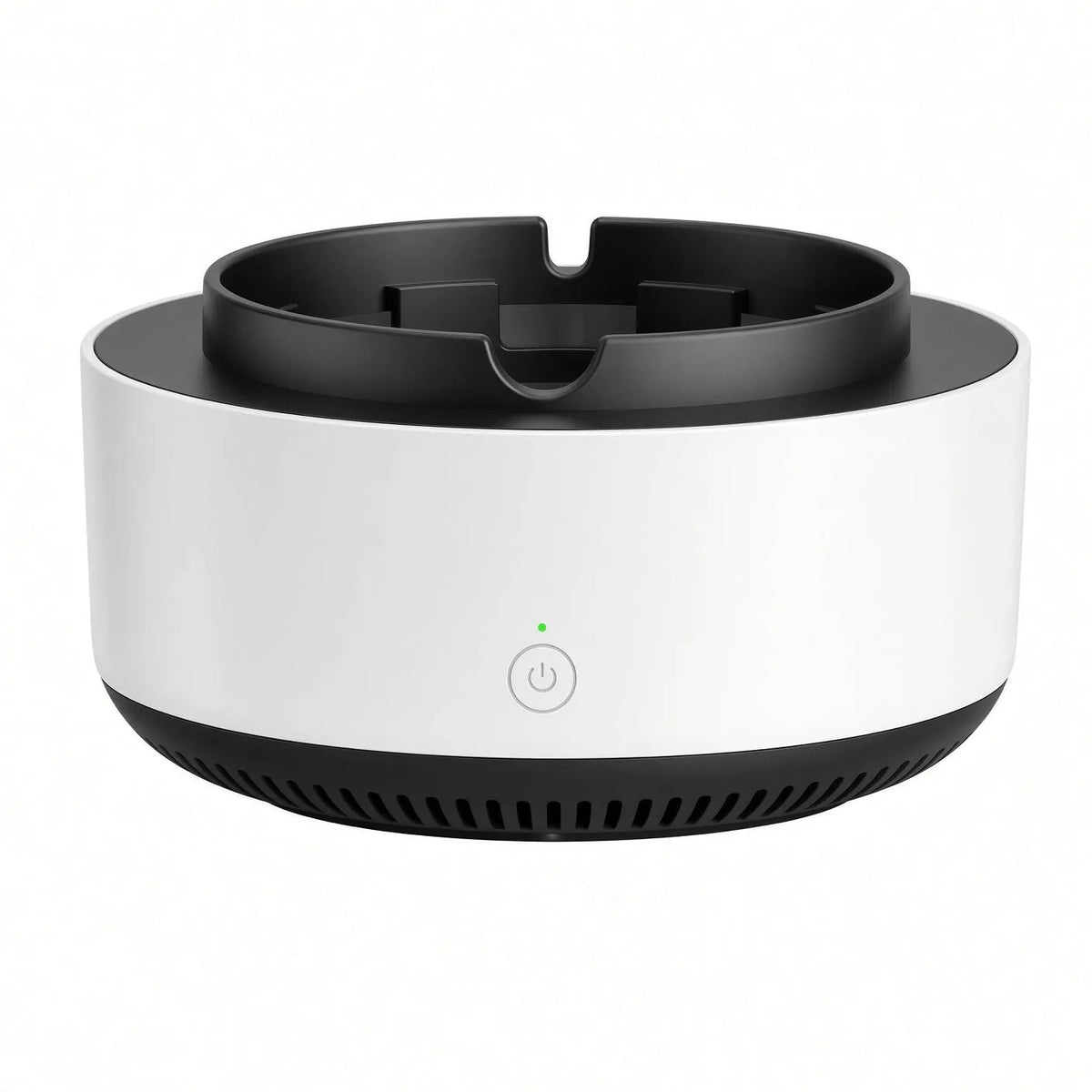 Anion smokeless ashtray in white